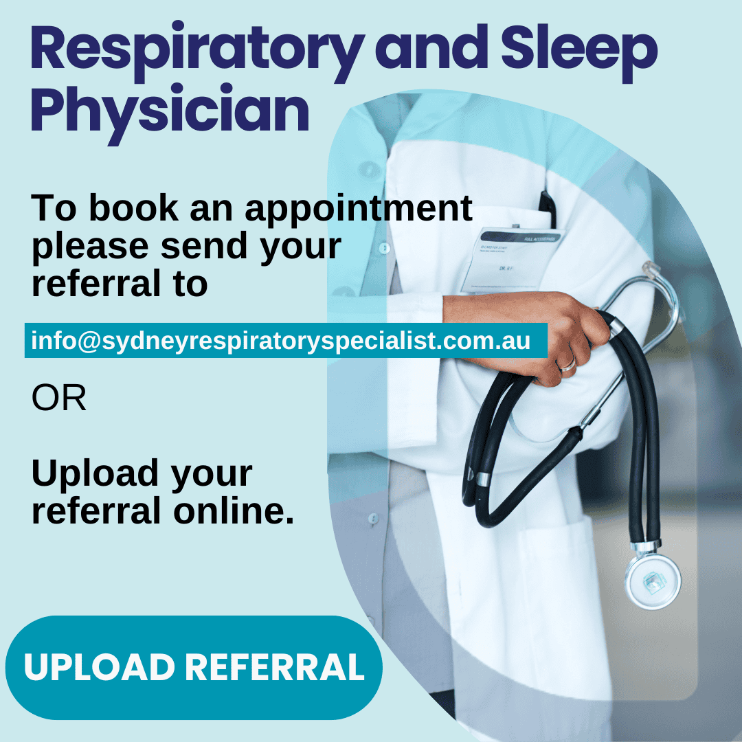 Book a Respiratory and Sleep Physician